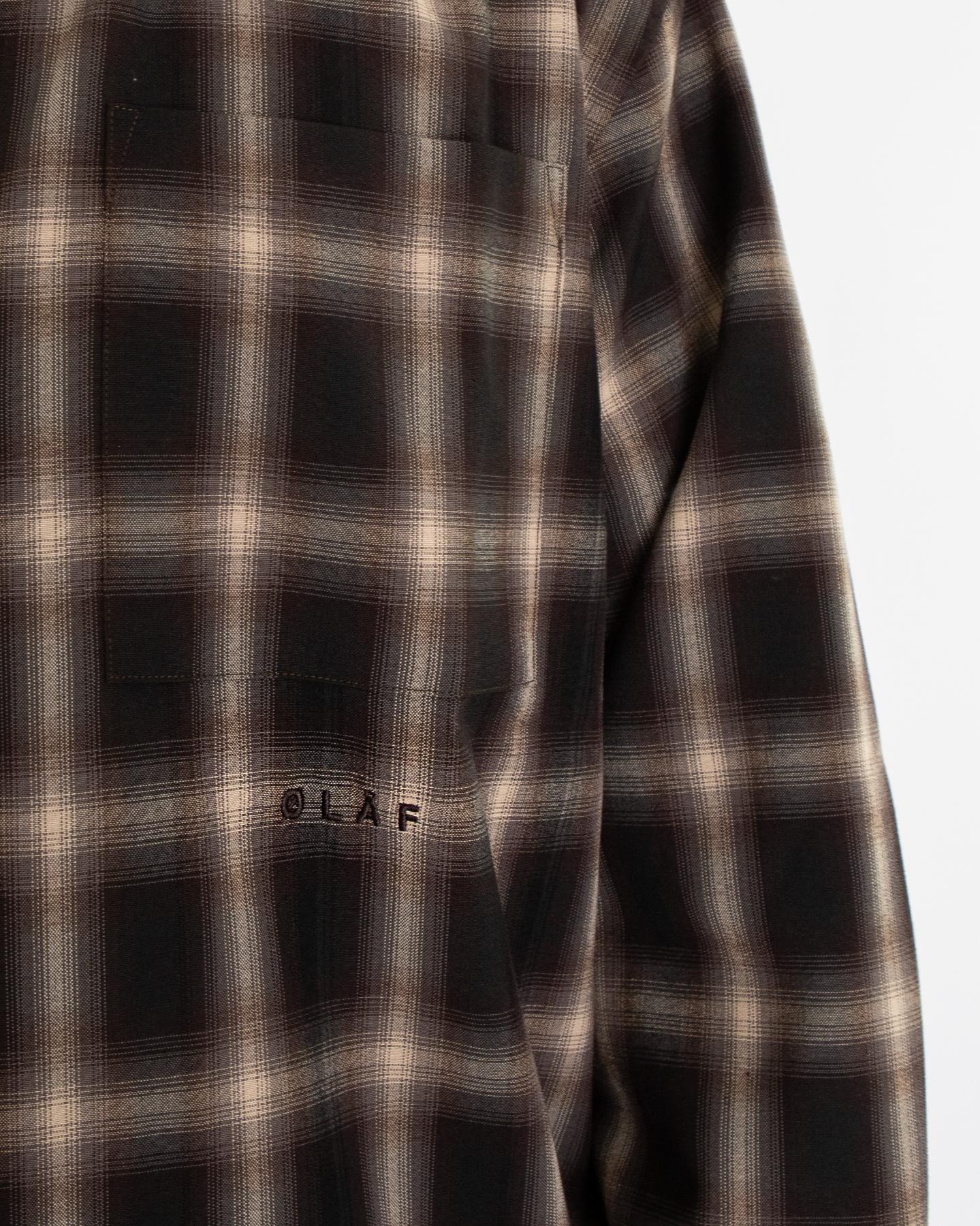 Heren Plaid Boxy Shirt