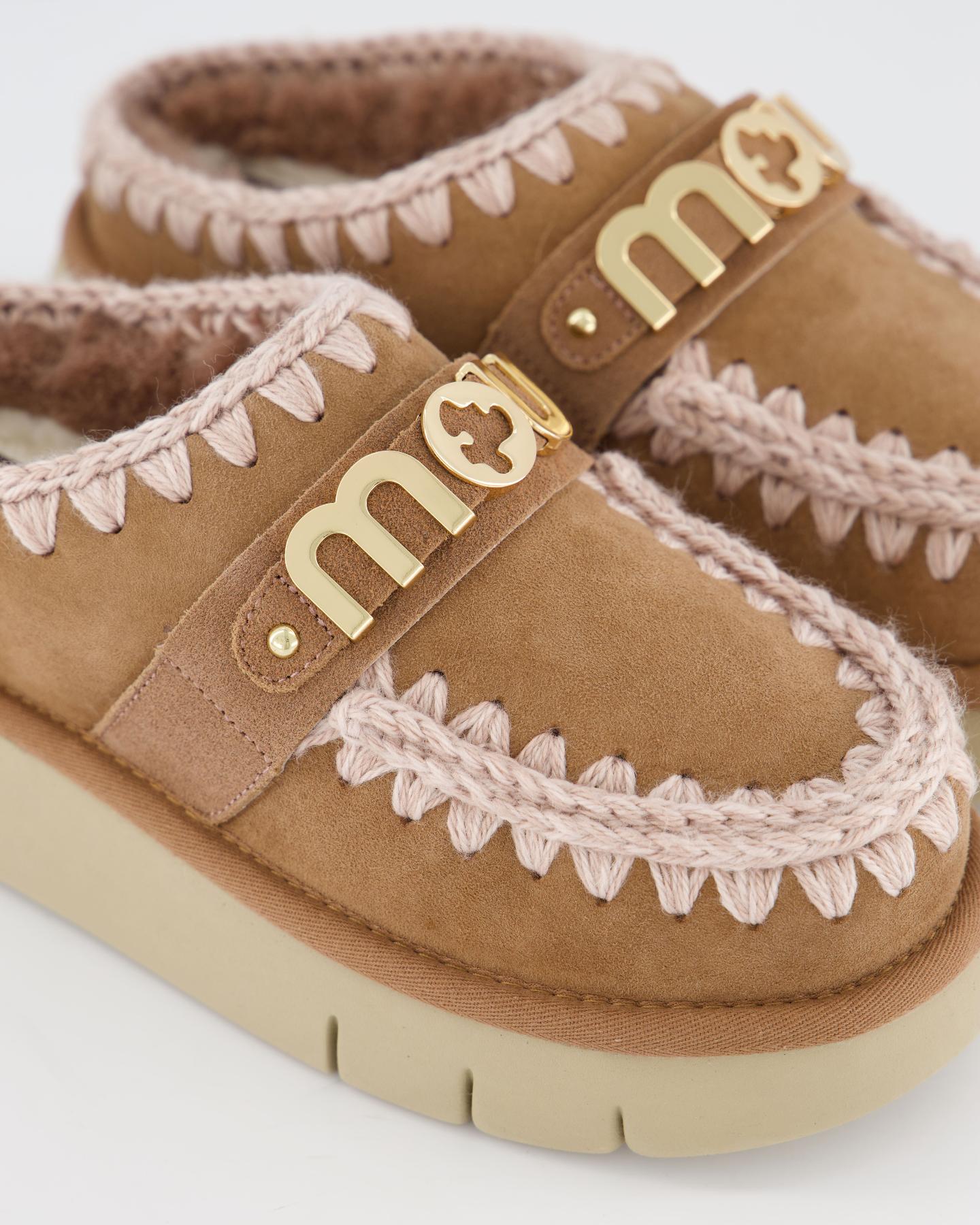 Dames Mini Eskimo Platform Camel