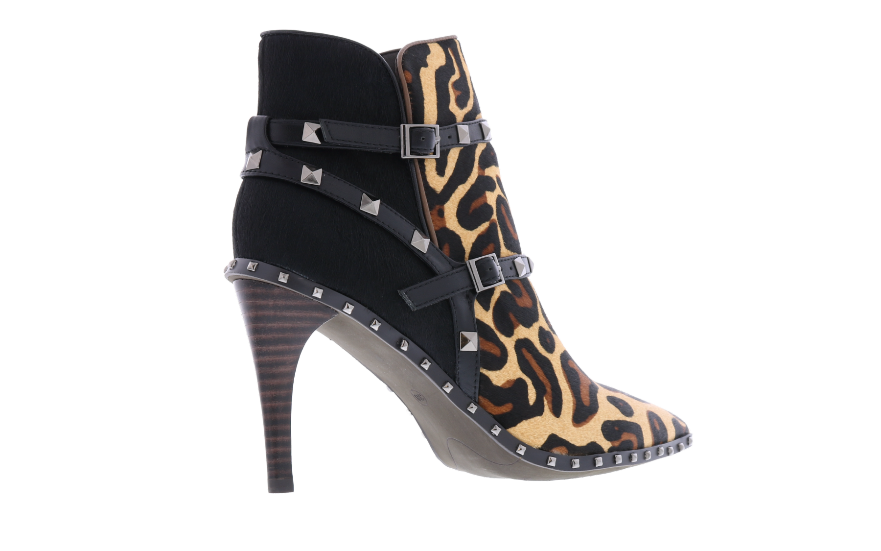 Dames Western 7cm Leopard