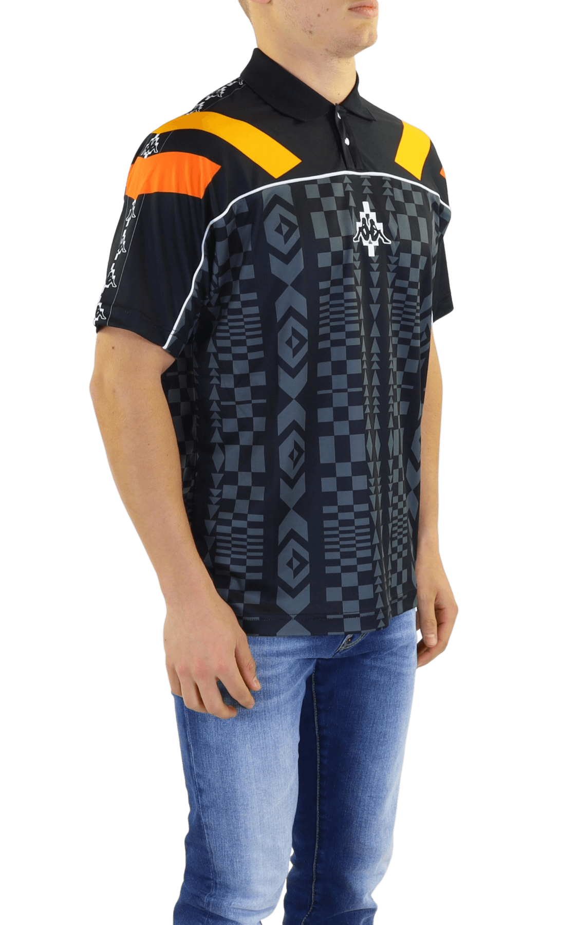 Heren Aop Folk Kappa Soccer Polo