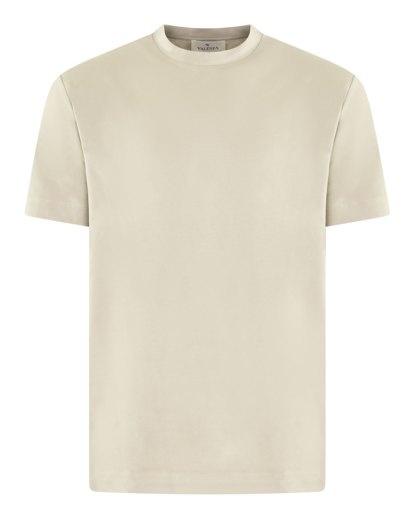 Heren Interlock Supima T-Shirt Beige