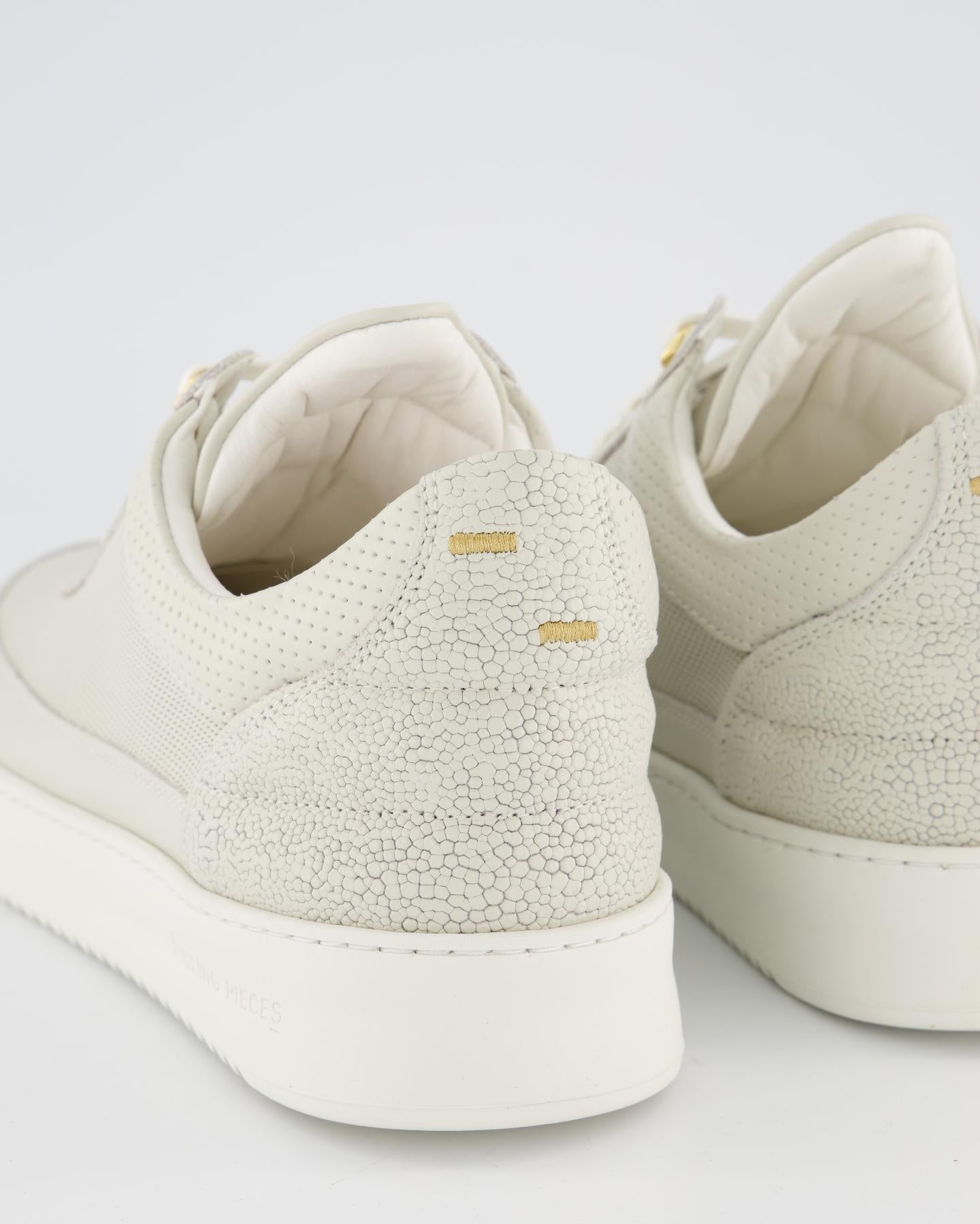 Heren Low Top Aten Sneaker Off White