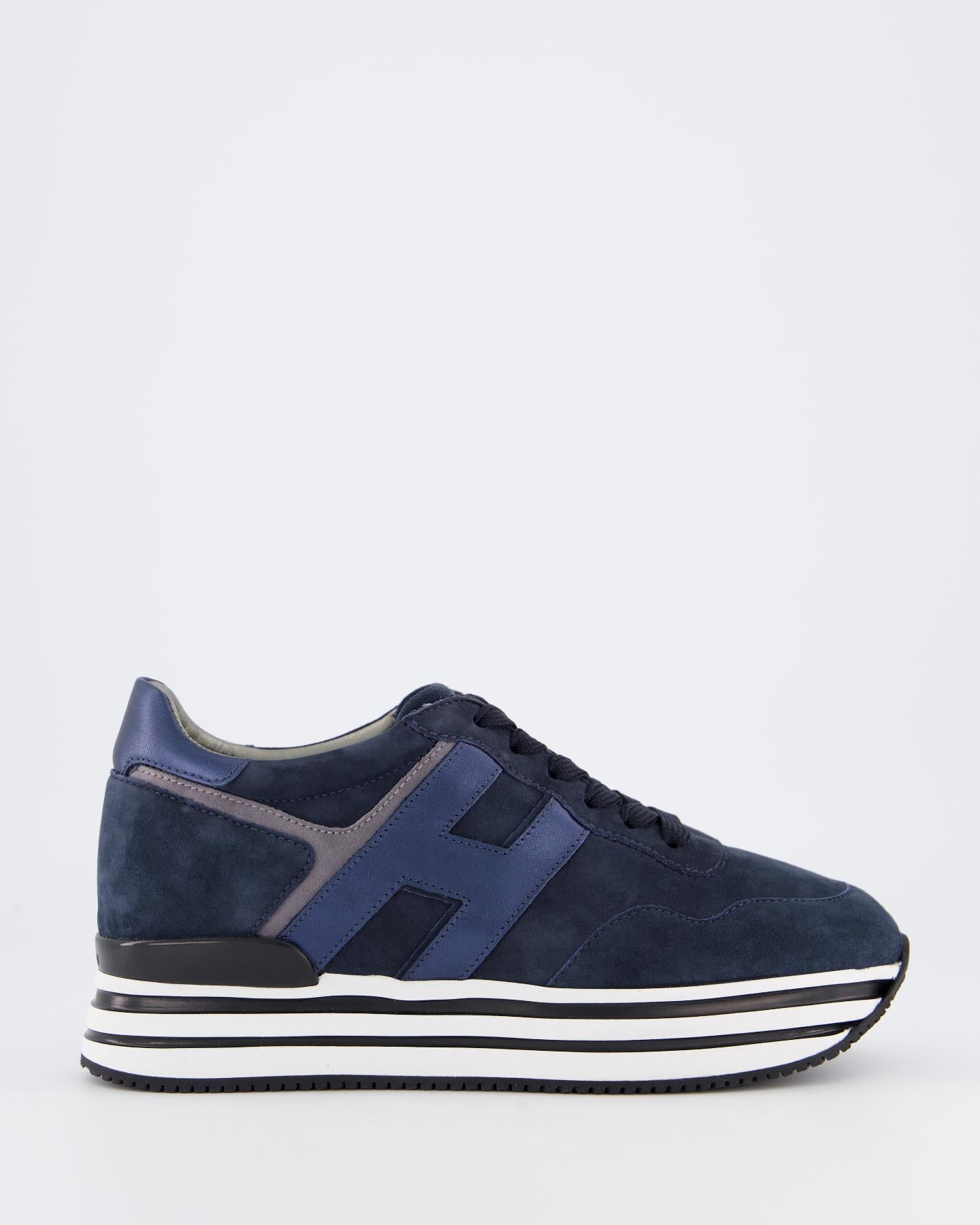 Dames Midi H222 Sneaker Blauw