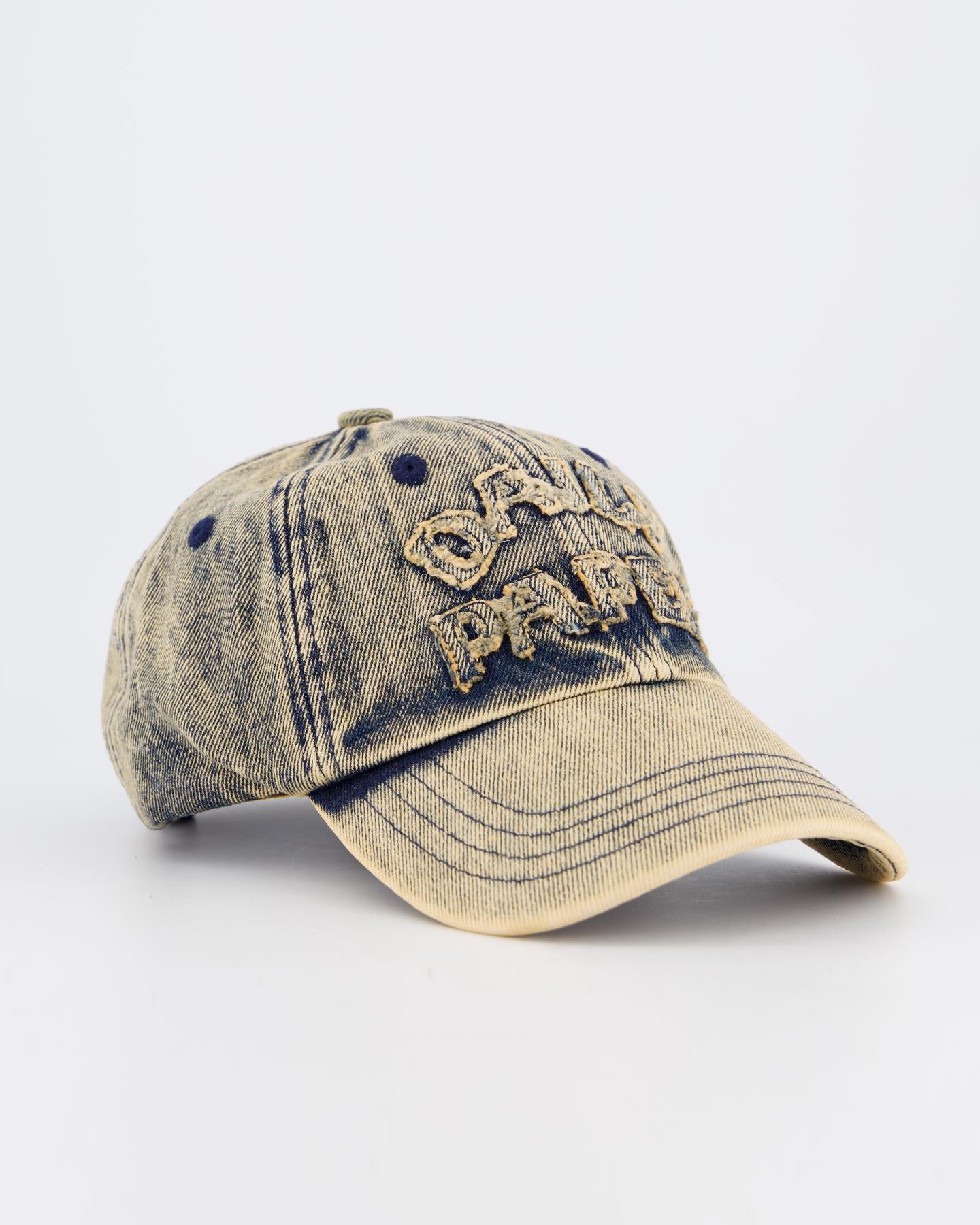 Heren Dias Arch Stack Denim Cap