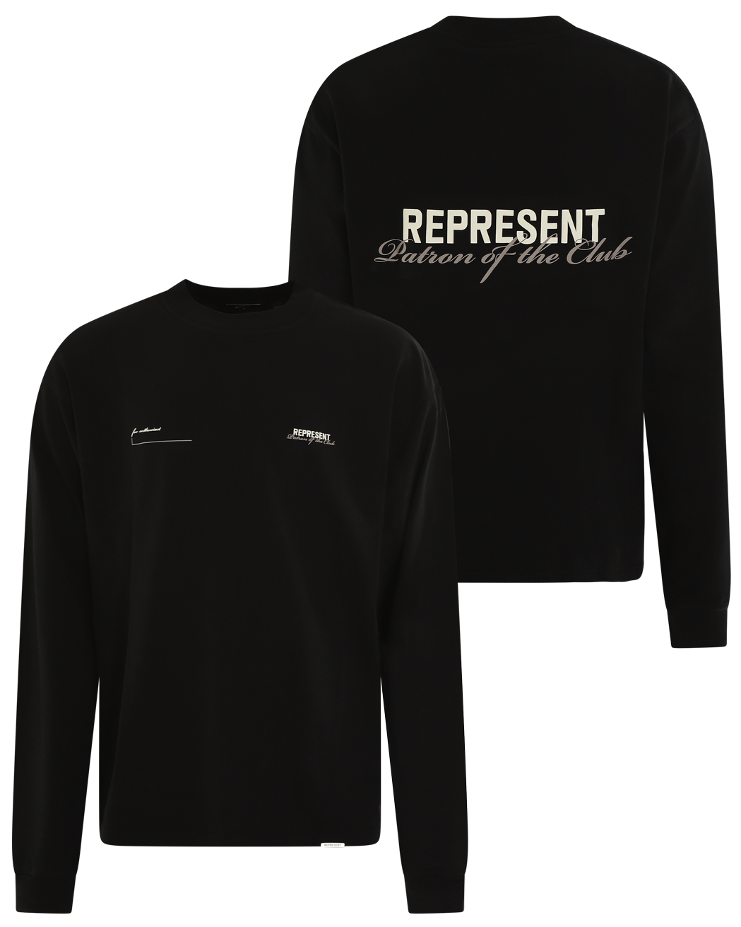 Heren Patron Of The Club T-Shirt L/S