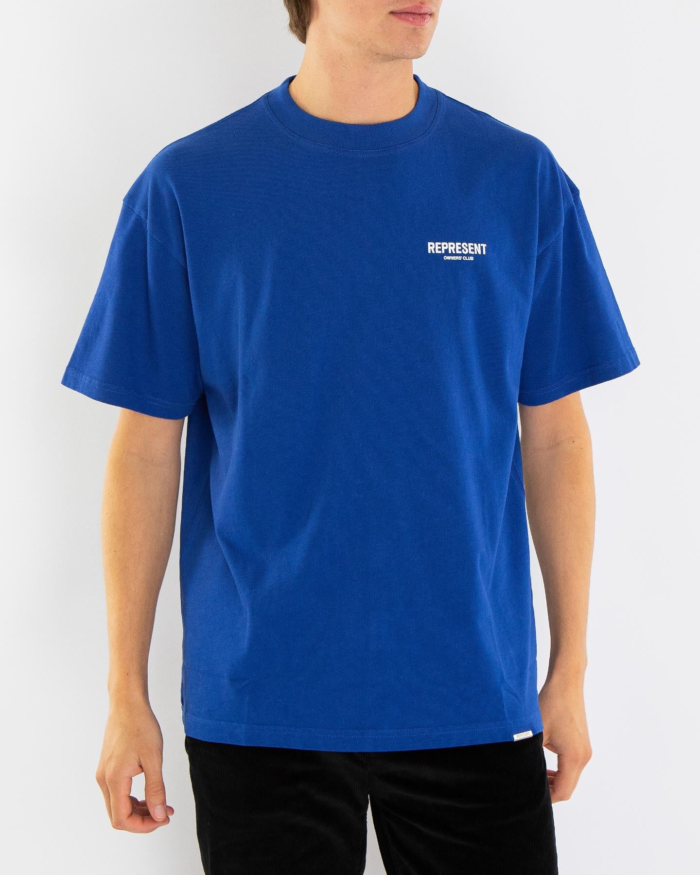 Heren Owners Club T-Shirt Blauw