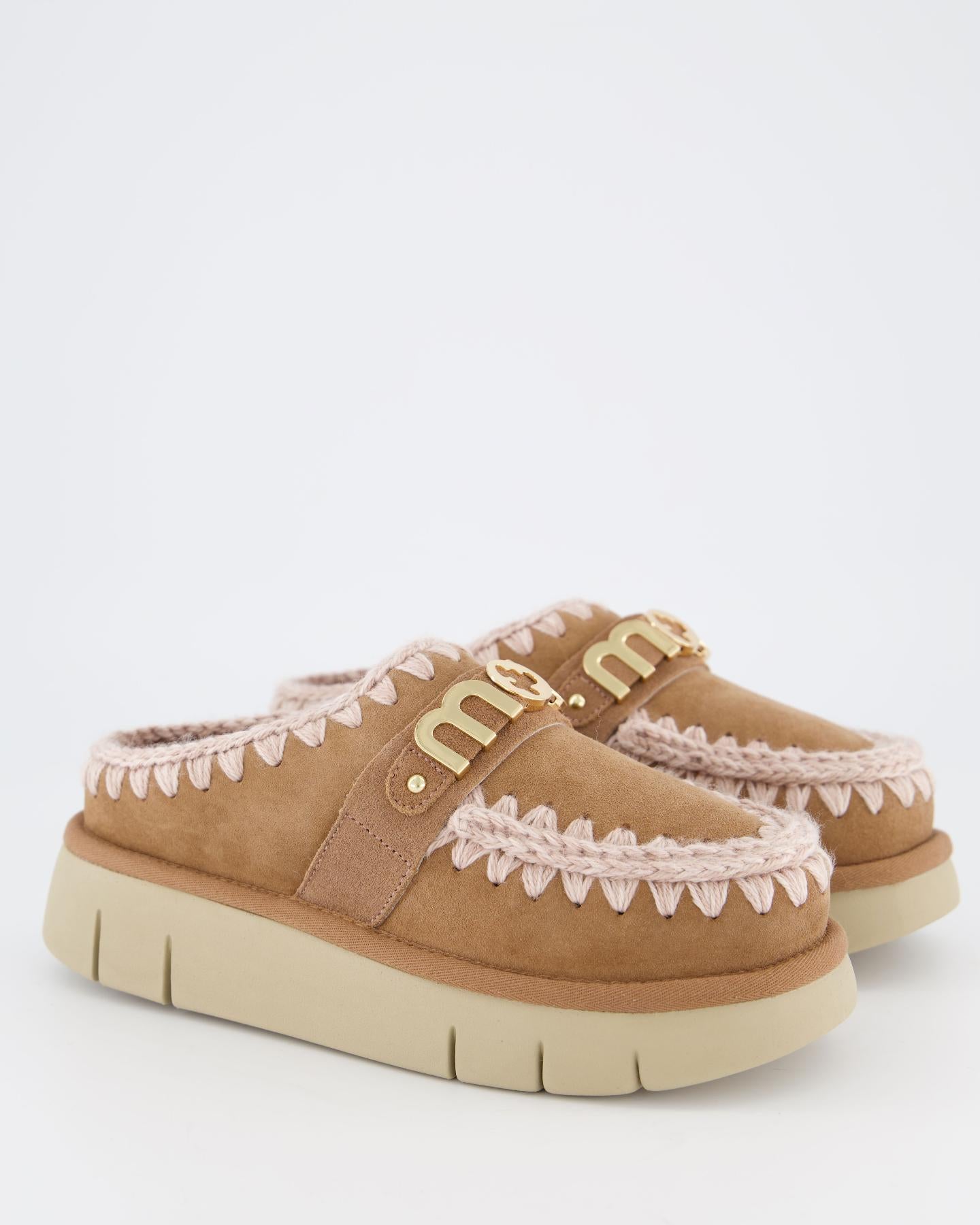 Dames Mini Eskimo Platform Camel